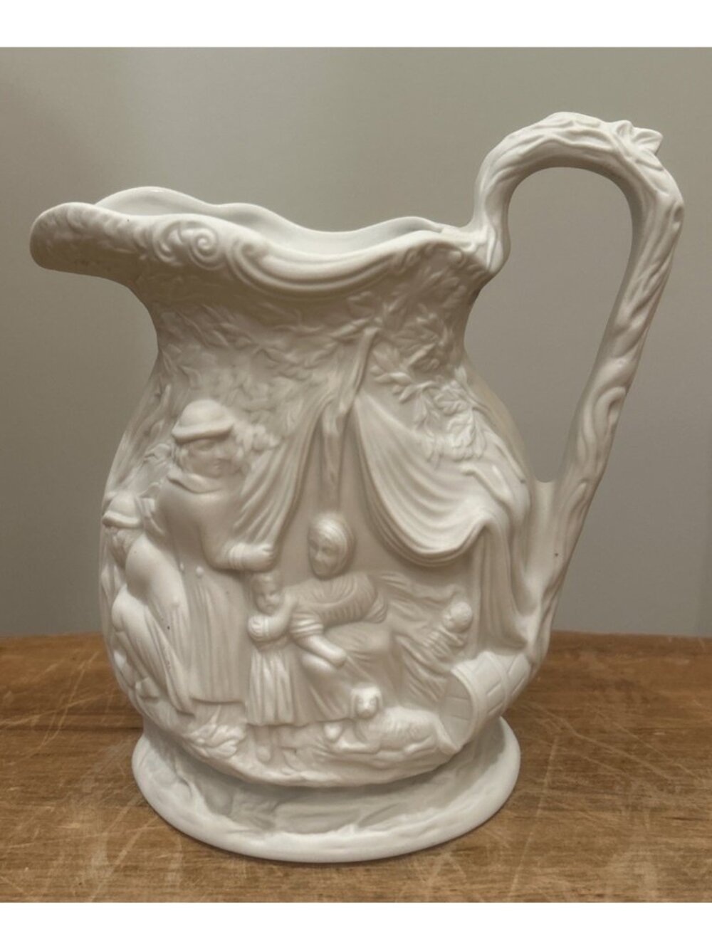 Portmeirion Porcelain British Heritage Collection Pitcher White Made in England
